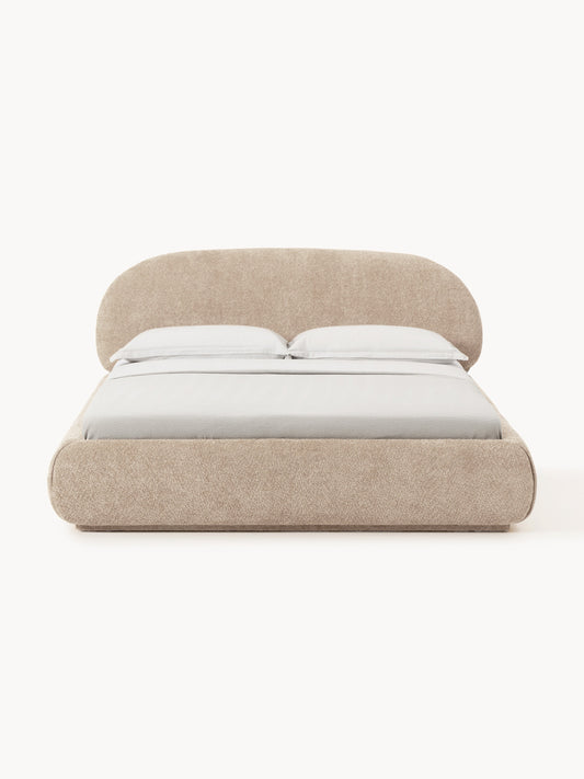 Albravon Upholstered Teddy Bouclé Bed