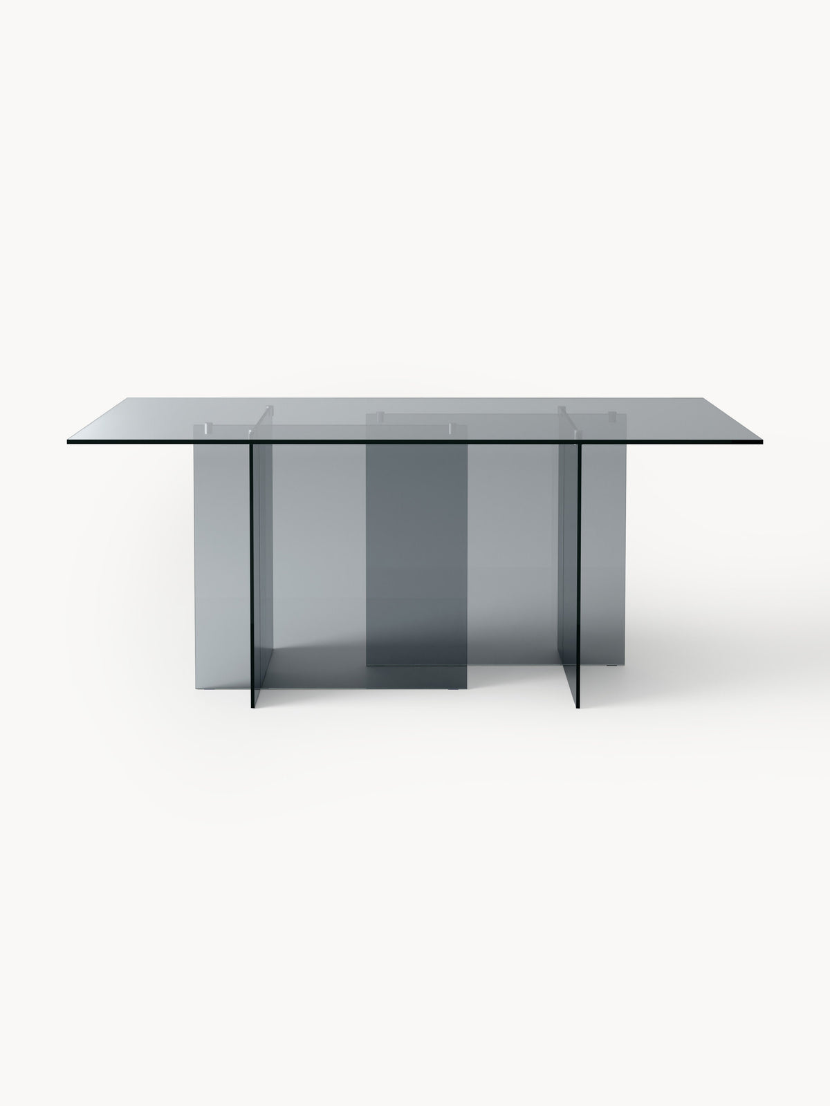 Anouwyn Glass Dining Table, 180 x 90 cm