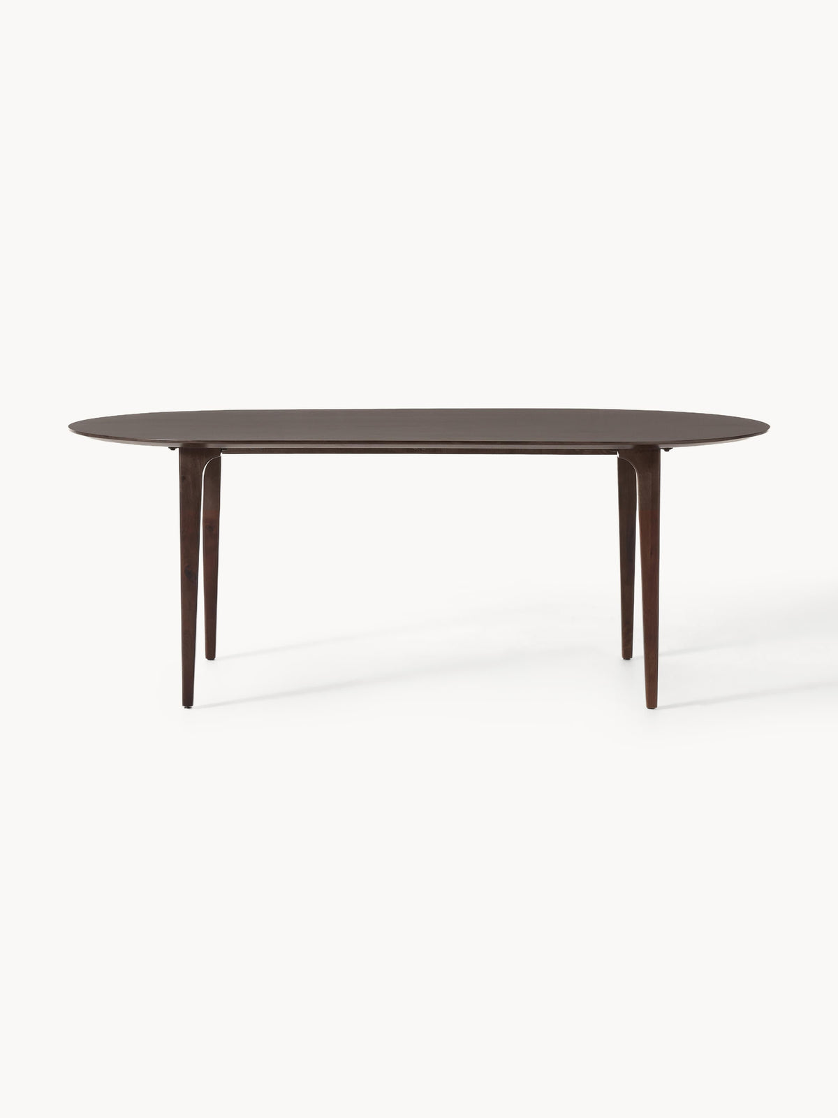 Archveny Oval Mango Wood Dining Table, 200 x 100 cm