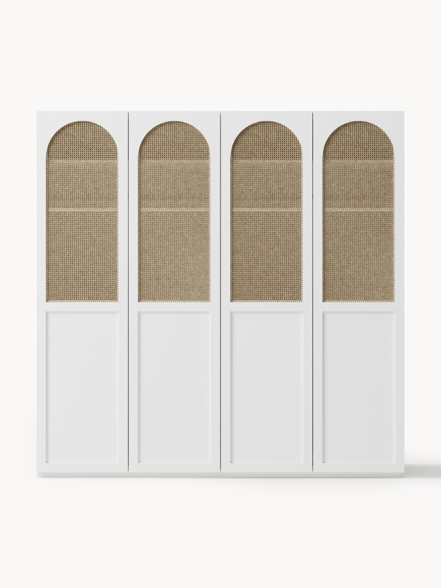 Jeanmarel Modular Hinged-Door Wardrobe, 200 cm Wide, in Various Sizes
