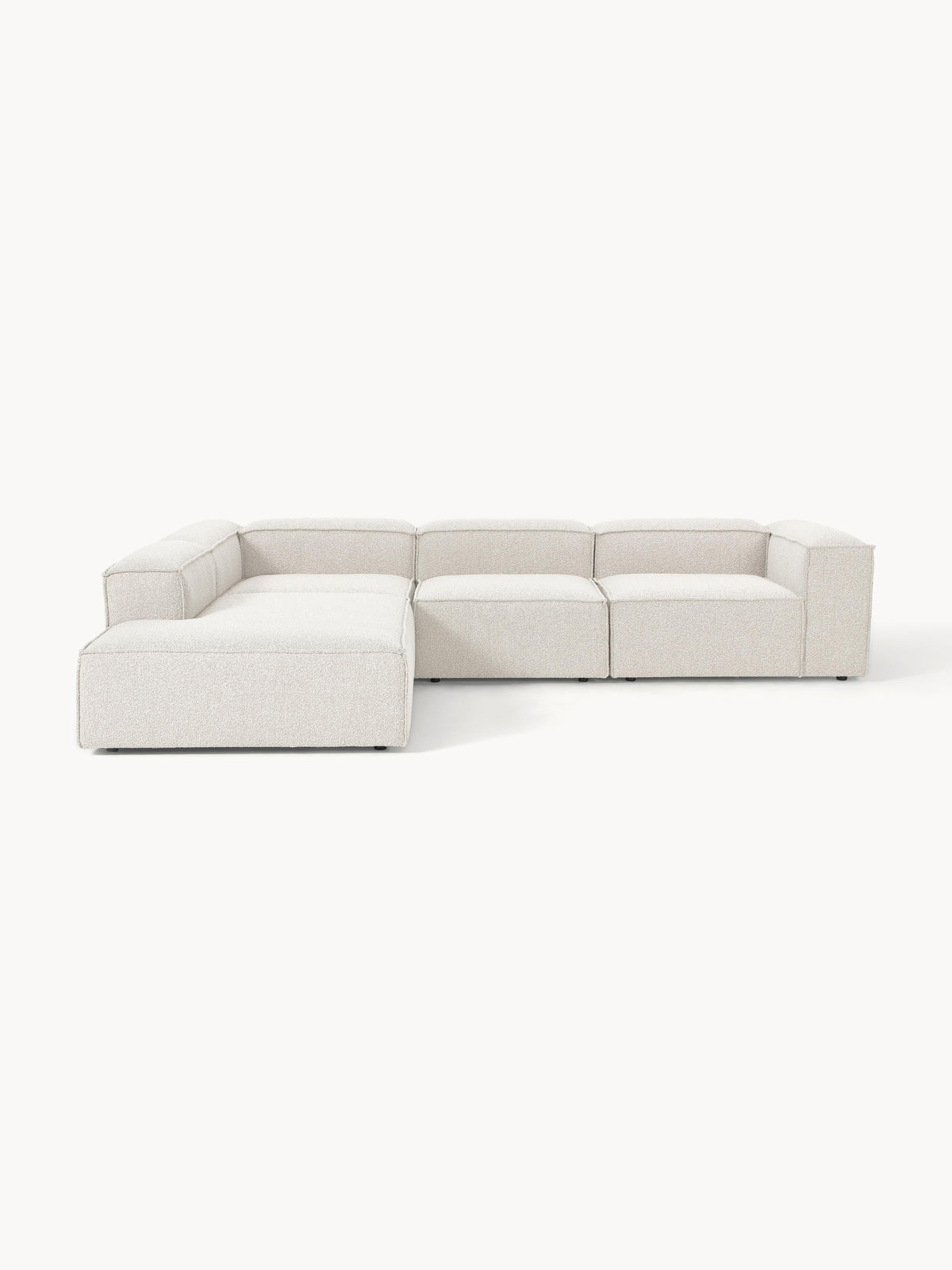 Lenmoray XL Modular Corner Sofa in Bouclé (4-Seater)