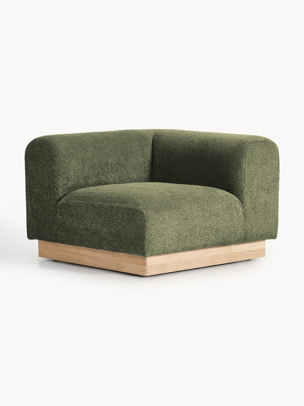 Natwyla Teddy Bouclé Corner Module
