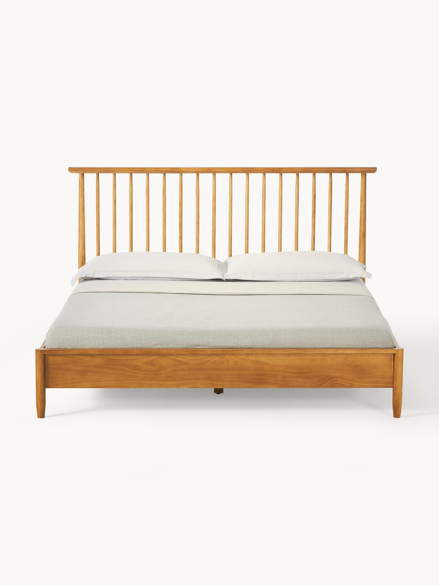 Winmorra Wooden Bed with Pine Headboard