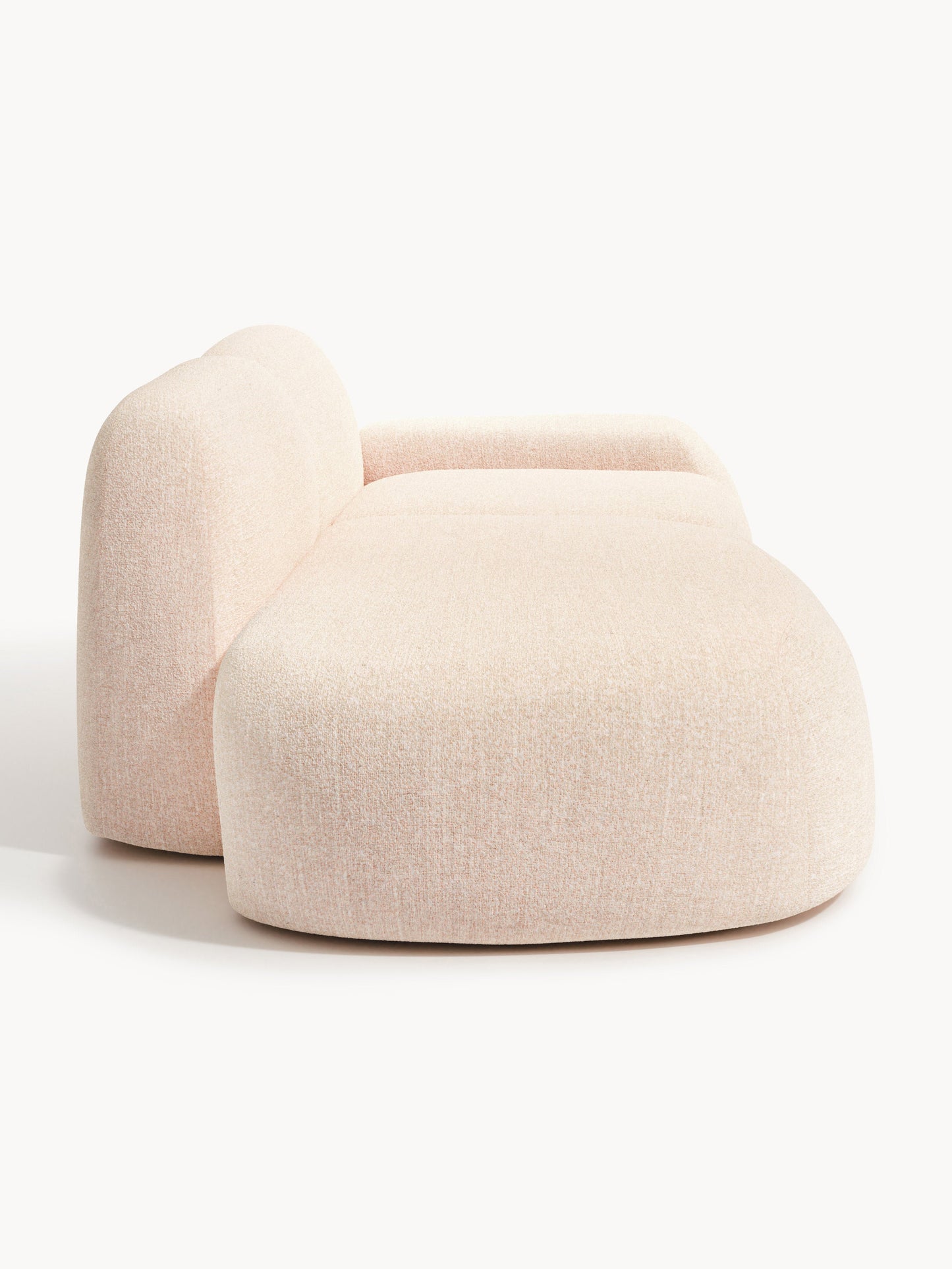 Wolmairen Bouclé Modular Chaise (3-Seater)