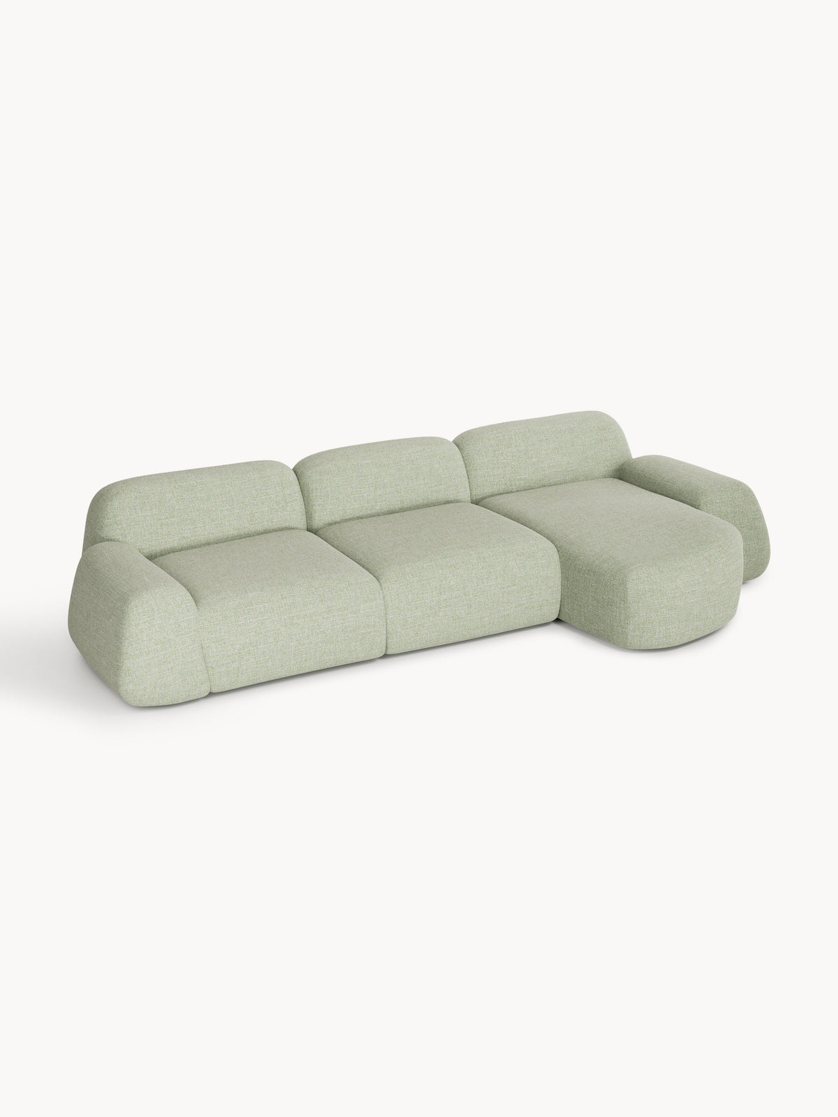 Wolmairen Corner Sofa, Modular, Bouclé (4-Seater)