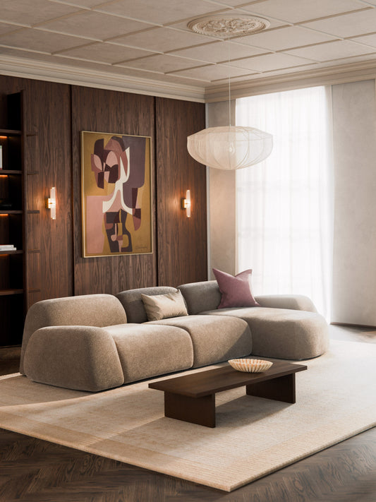 Wolmairen Modular Teddy Corner Sofa (4-Seater)
