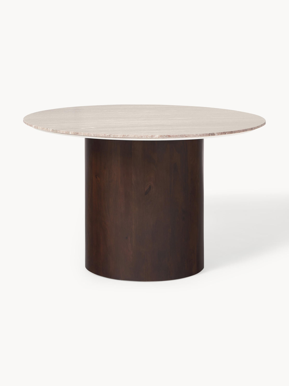 Abwyneth Round Dining Table in Marble, Ø 120 cm