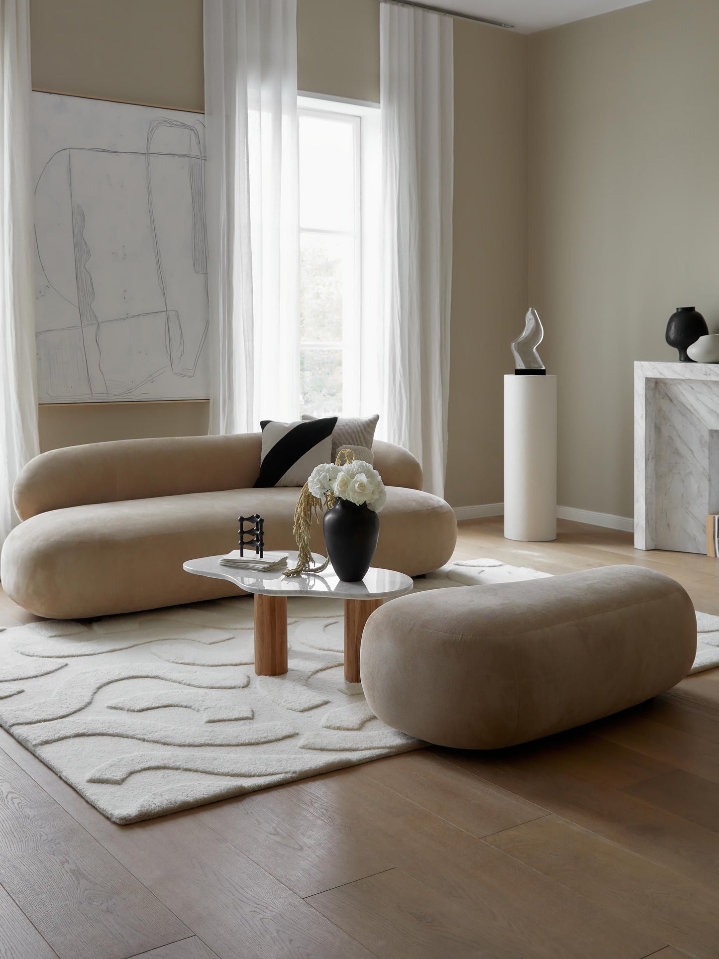 Albravon 3-Seater Sofa