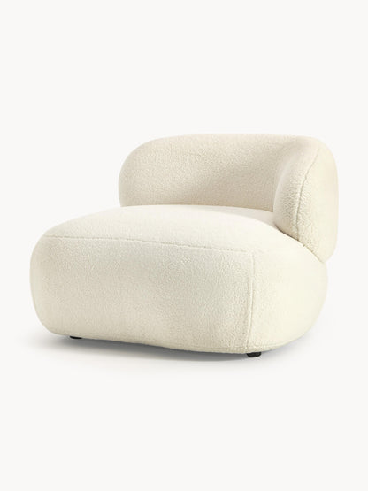 Albravon Lounge Chair, Teddy Fur