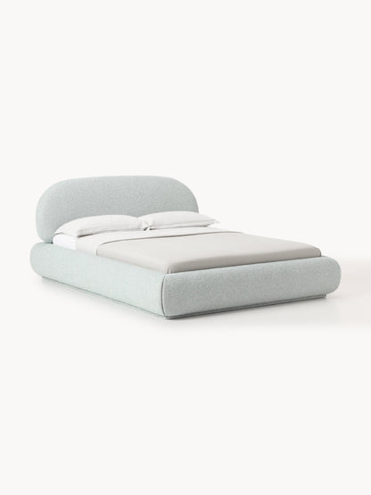 Albravon Upholstered Bed in Bouclé
