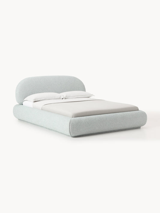 Albravon Upholstered Bed in Bouclé