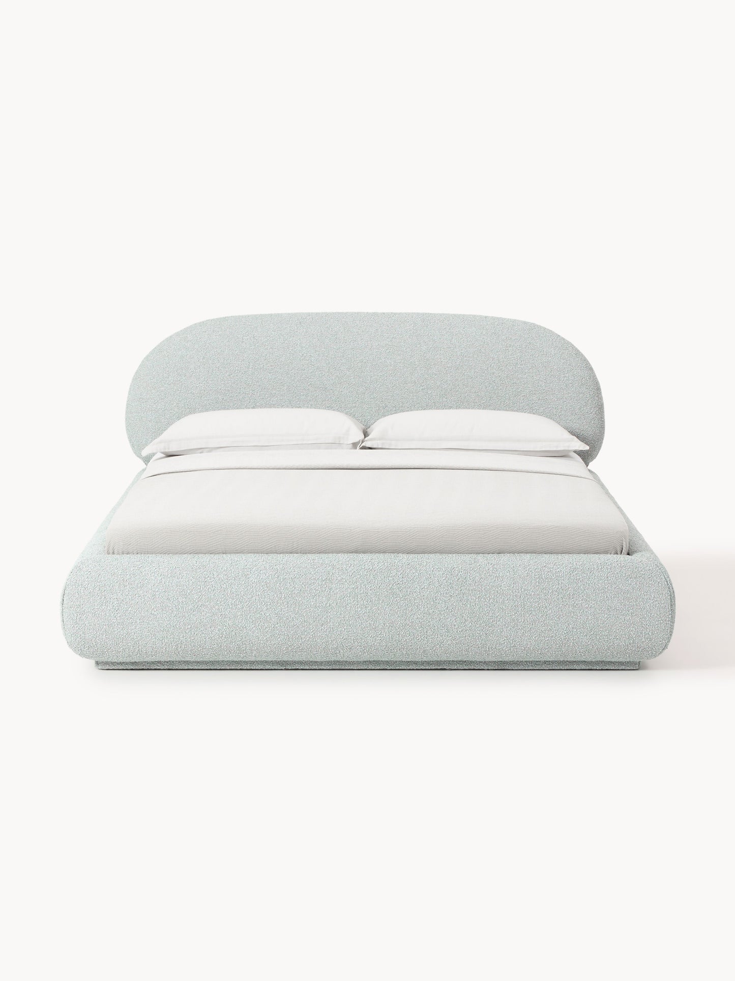 Albravon Upholstered Bed in Bouclé