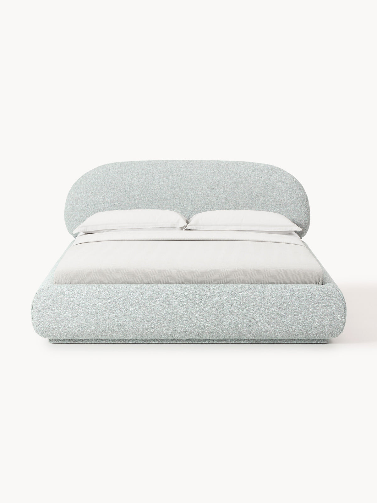 Albravon Upholstered Bed in Bouclé