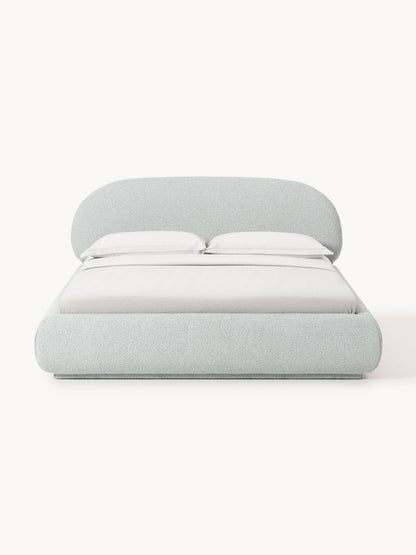 Albravon Upholstered Bed in Bouclé