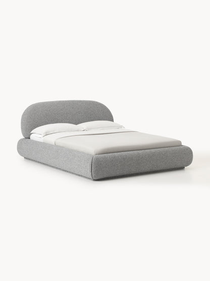 Albravon Upholstered Bed in Bouclé