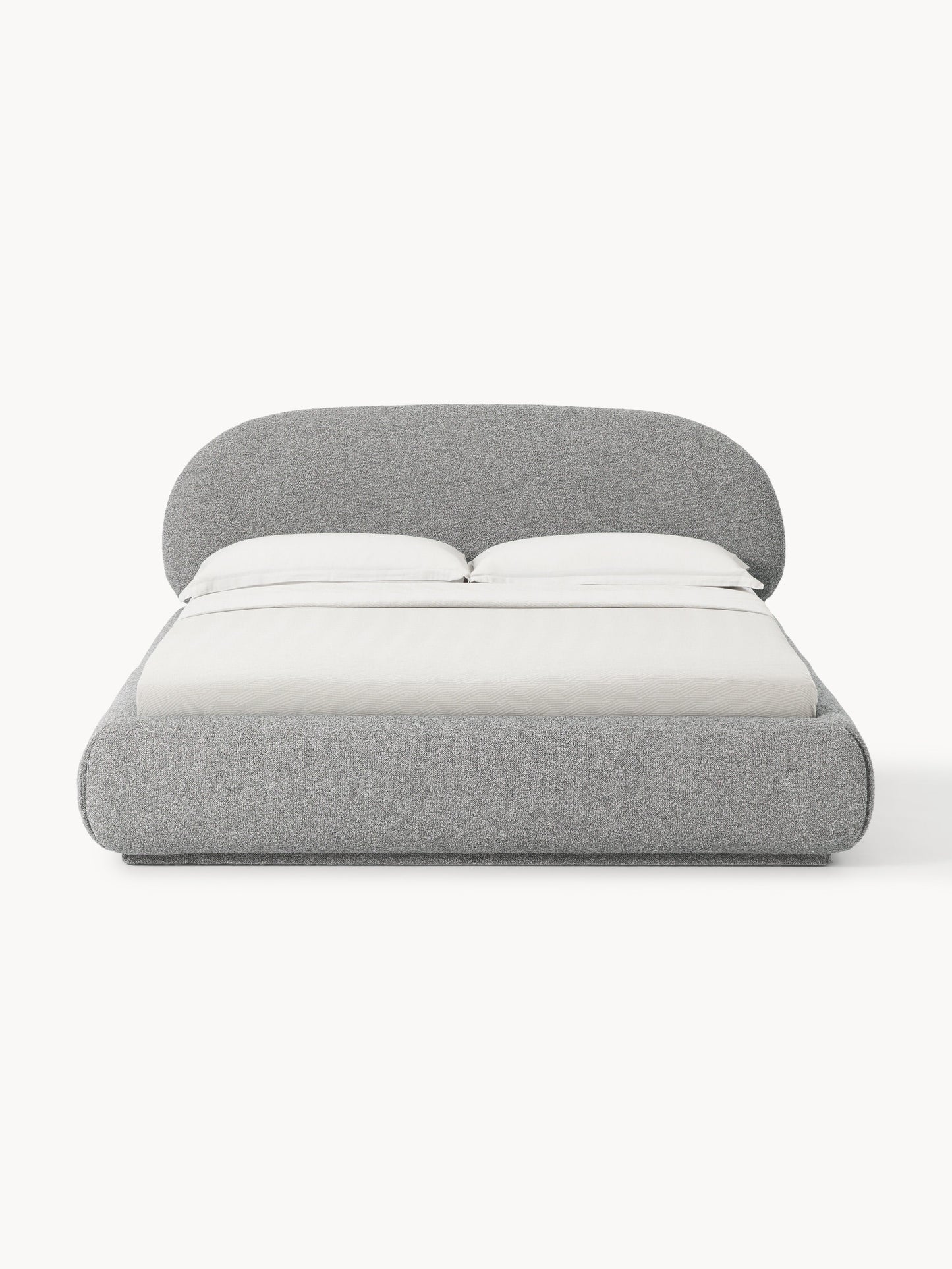 Albravon Upholstered Bed in Bouclé