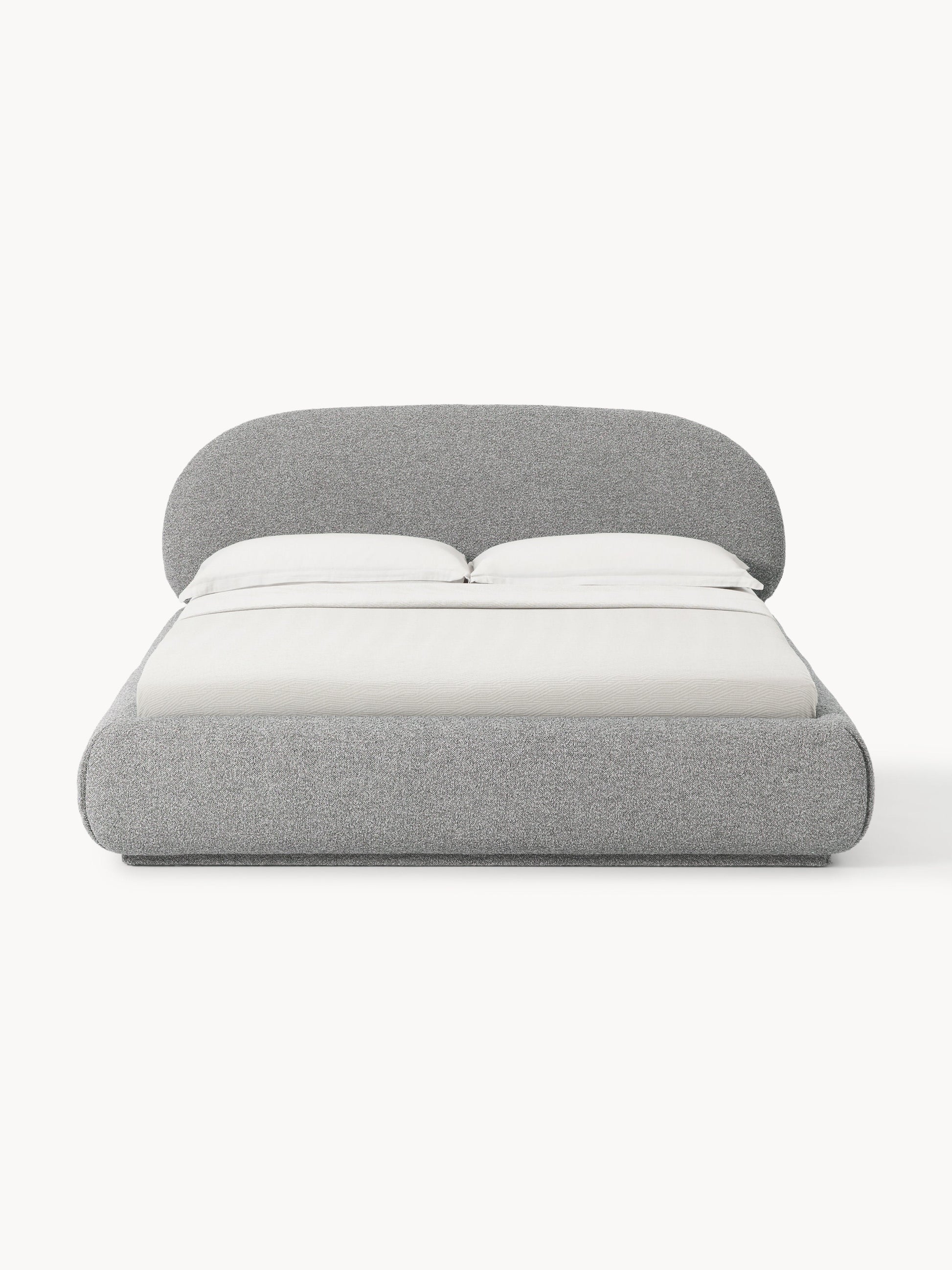 Albravon Upholstered Bed in Bouclé