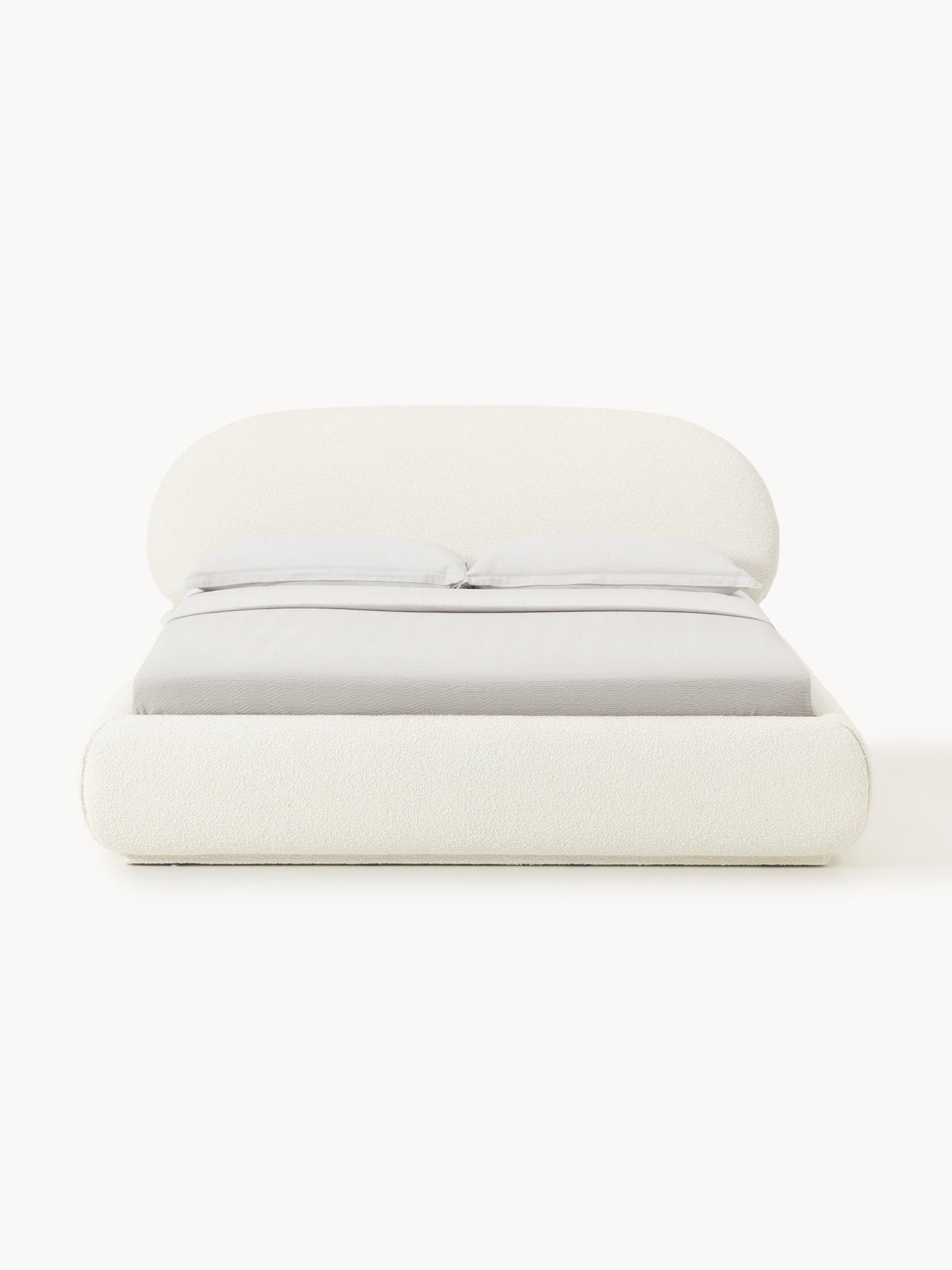 Albravon Upholstered Bed in Bouclé
