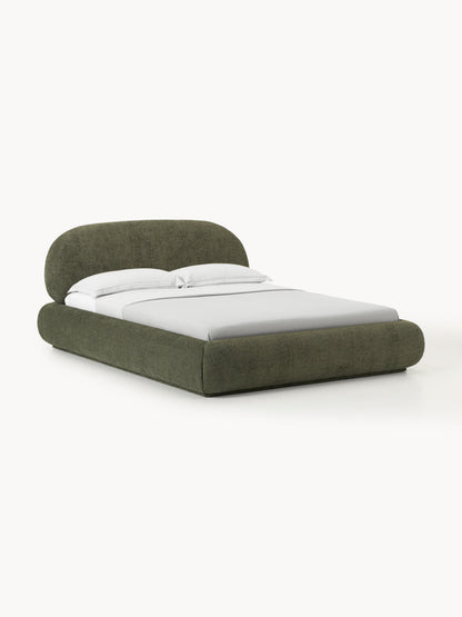 Albravon Upholstered Teddy Bouclé Bed