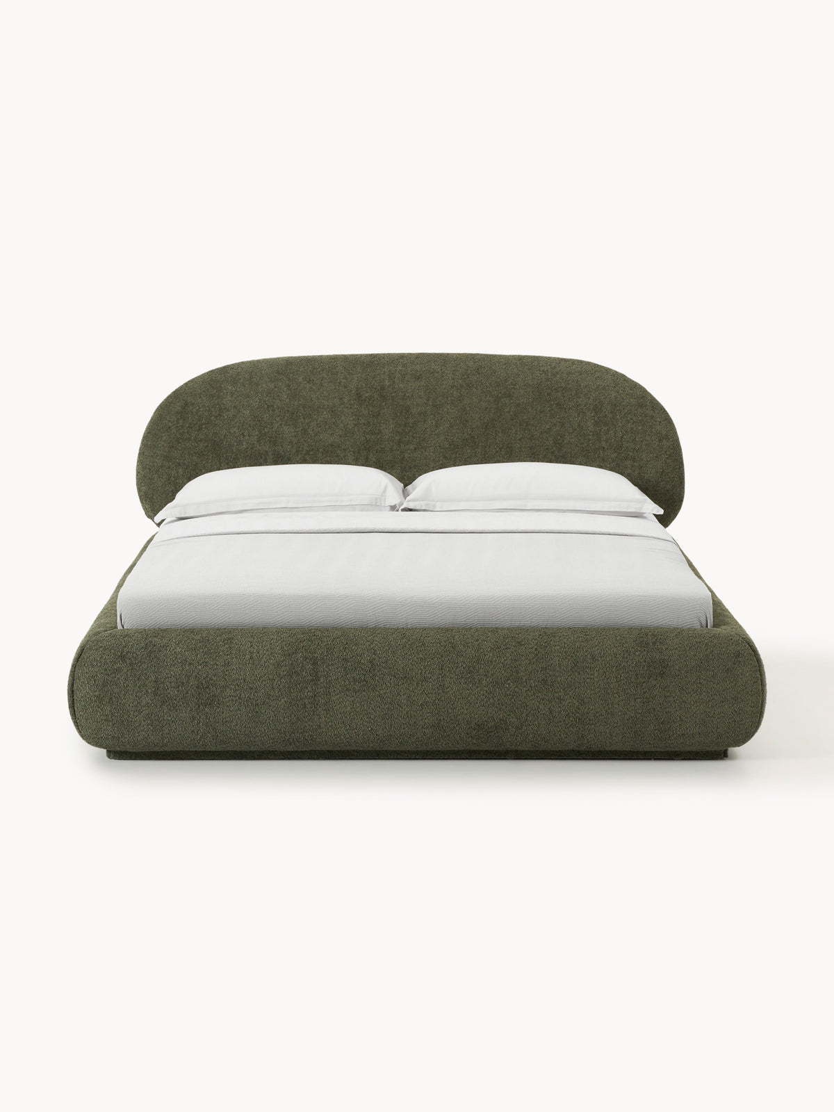 Albravon Upholstered Teddy Bouclé Bed