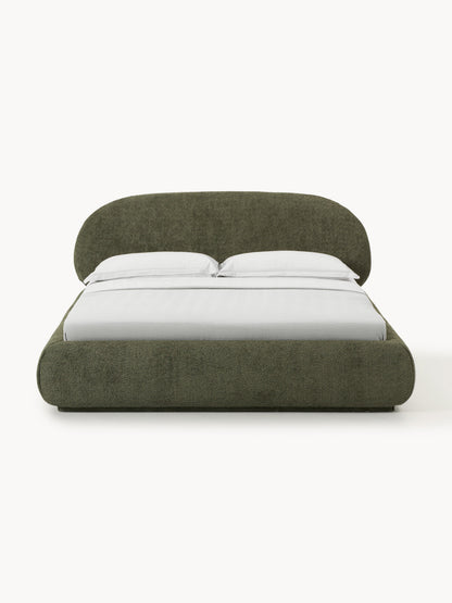 Albravon Upholstered Teddy Bouclé Bed
