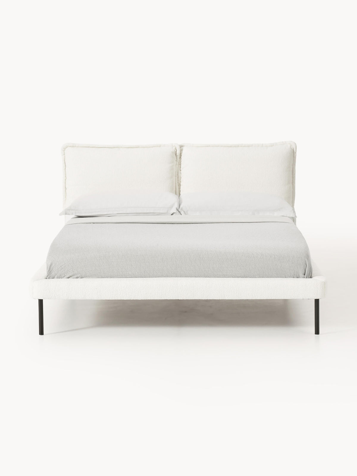 Amelryn Teddy Bouclé Upholstered Bed