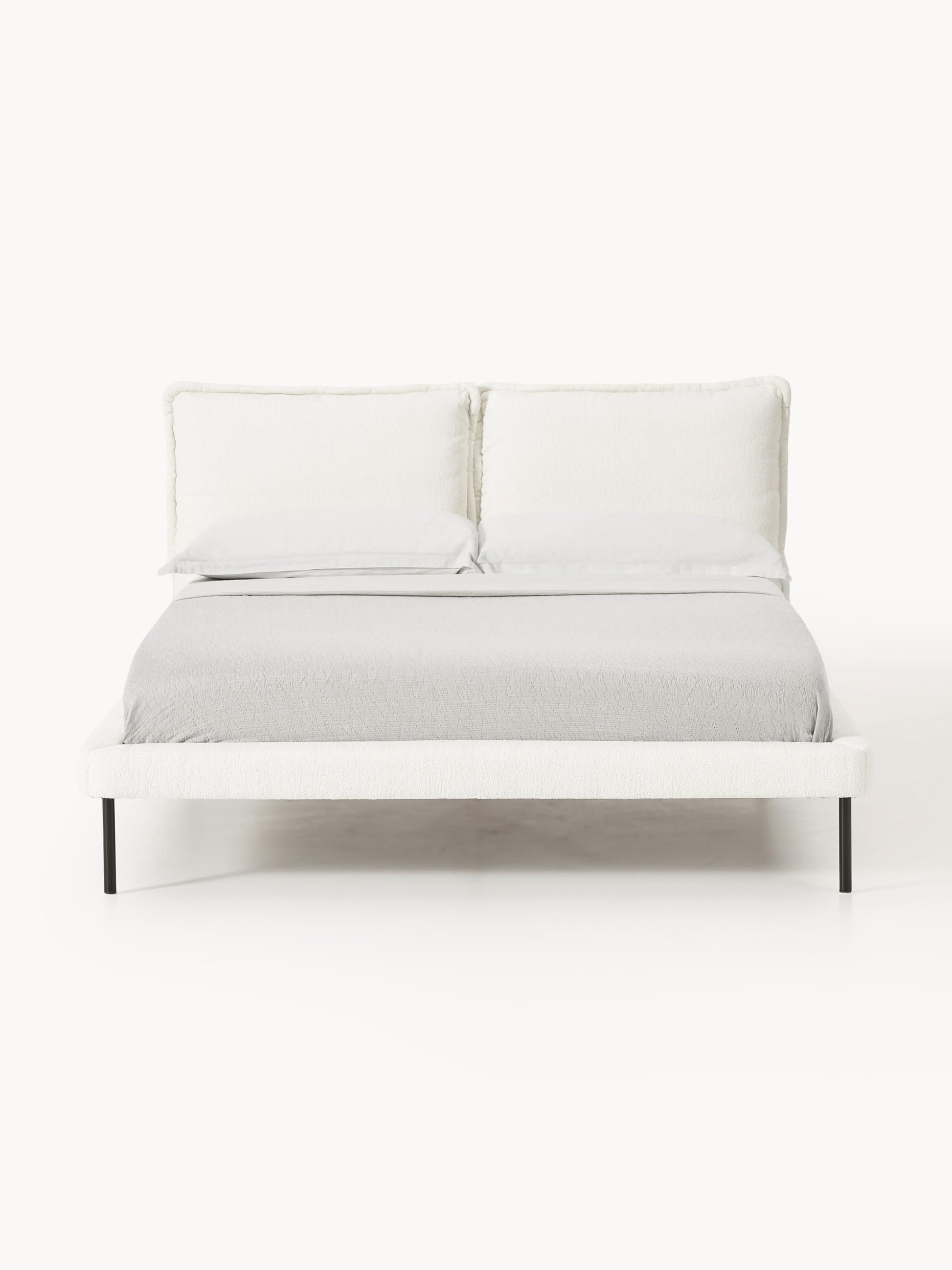 Amelryn Teddy Bouclé Upholstered Bed