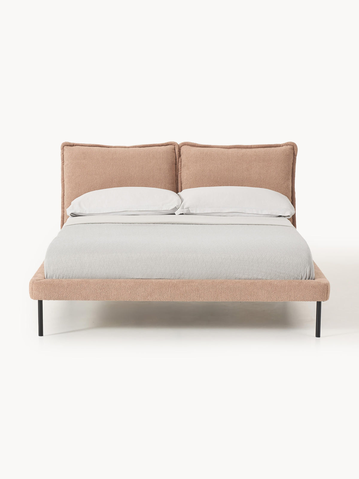 Amelryn Teddy Bouclé Upholstered Bed