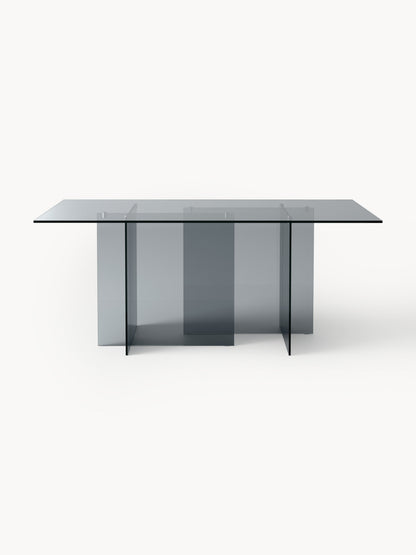 Anouwyn Glass Dining Table, 180 x 90 cm