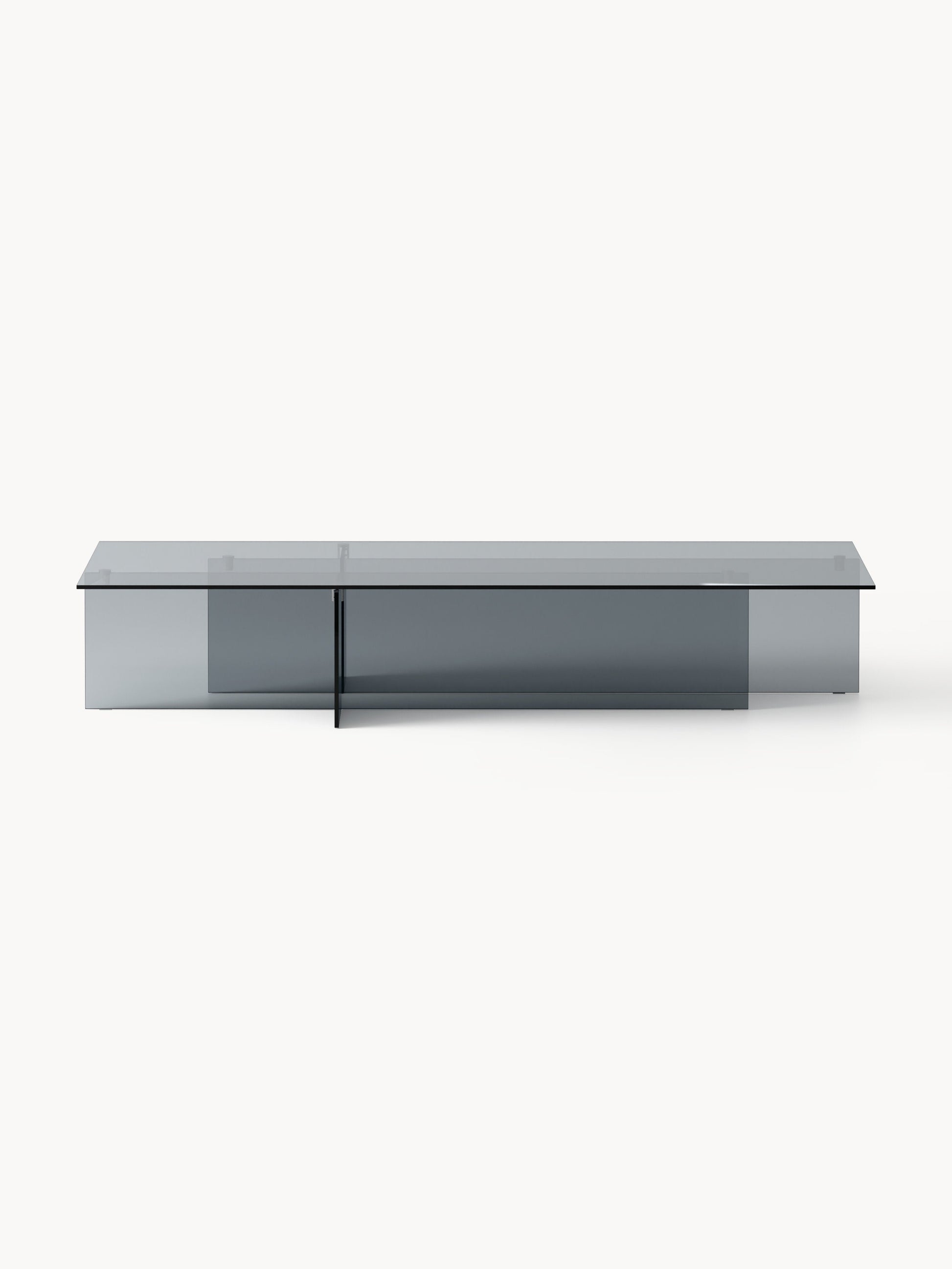Anouwyn Large Glass Coffee Table, W 160 cm