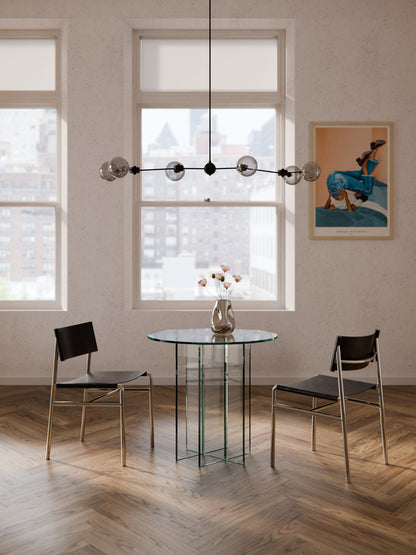 Anouwyn Round Glass Dining Table, in Various Sizes