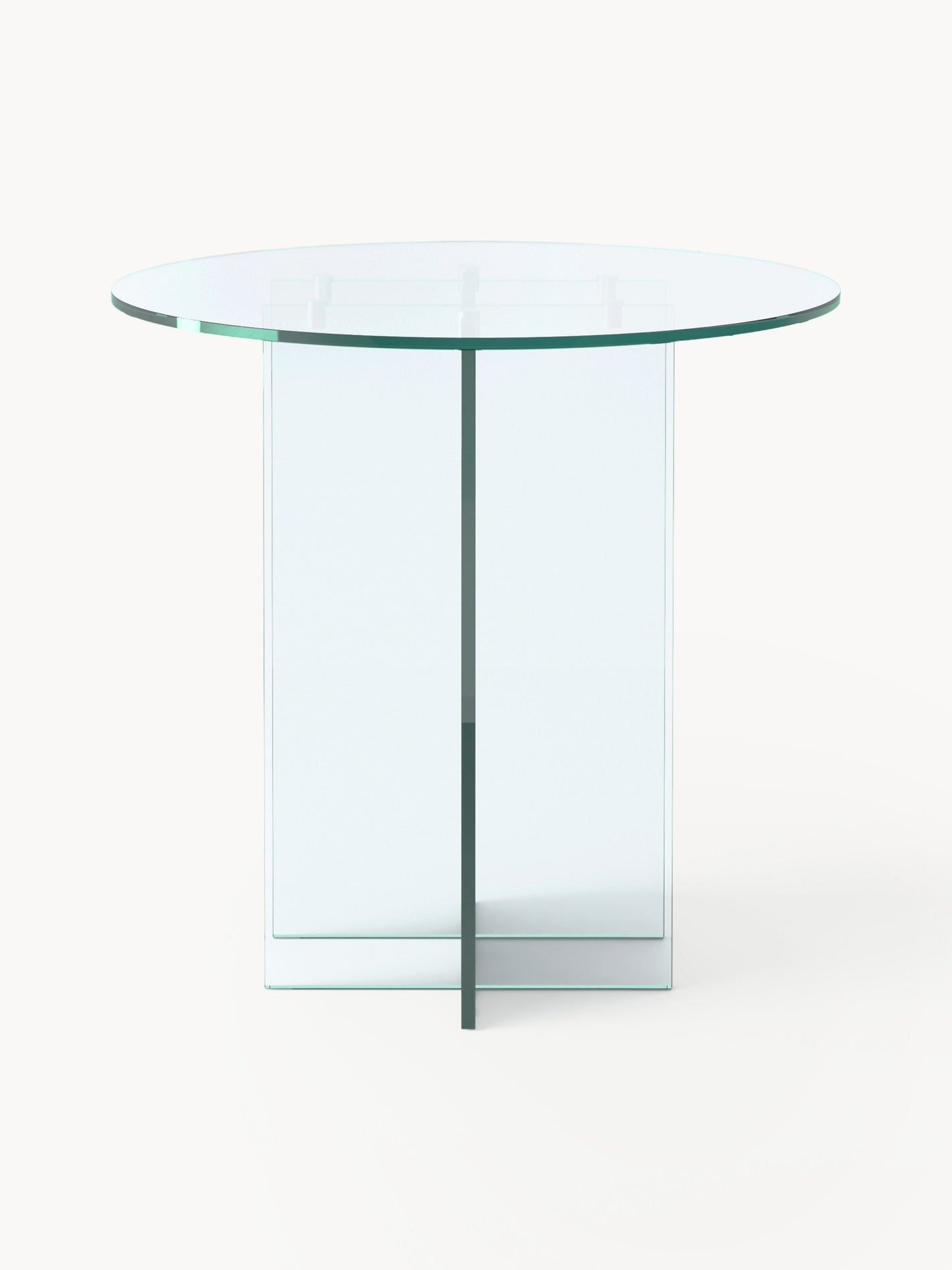 Anouwyn Round Glass Dining Table, in Various Sizes
