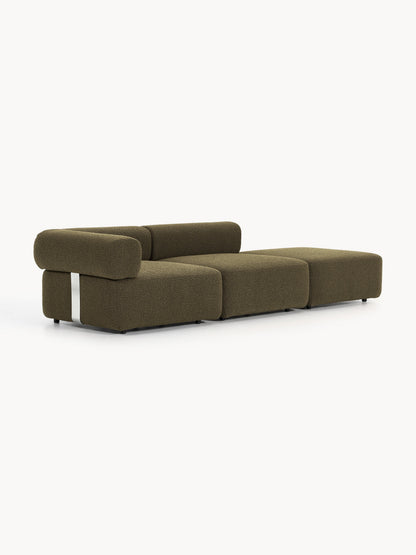 Antmorven Modular Ottoman in Bouclé