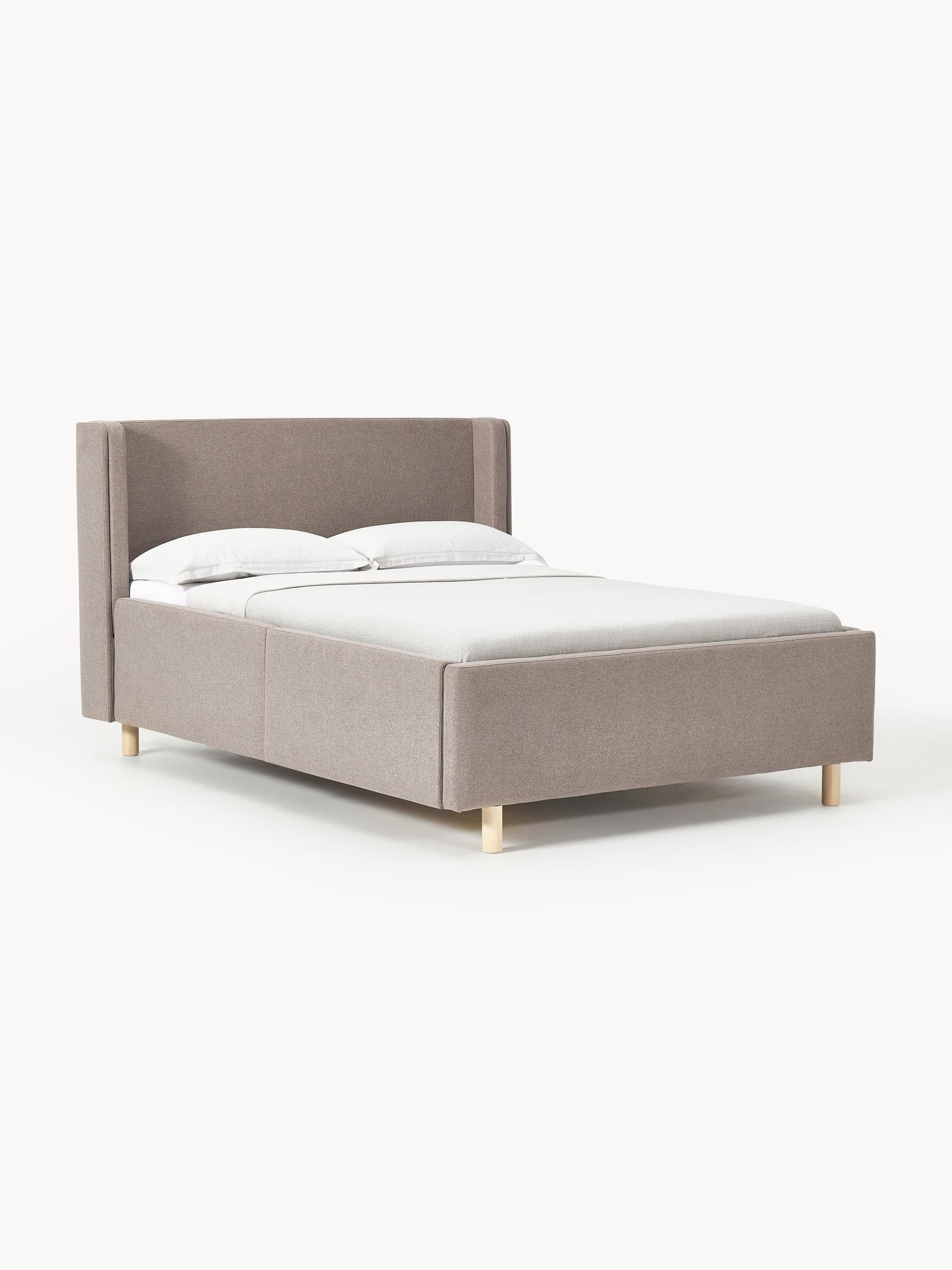 Archlowen Bed with Drawers, Upholstered