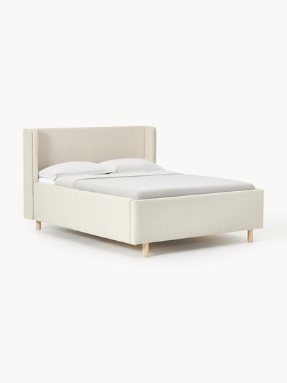 Archlowen Bed with Drawers, Upholstered