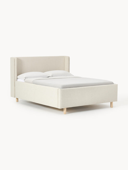 Archlowen Bed with Drawers, Upholstered