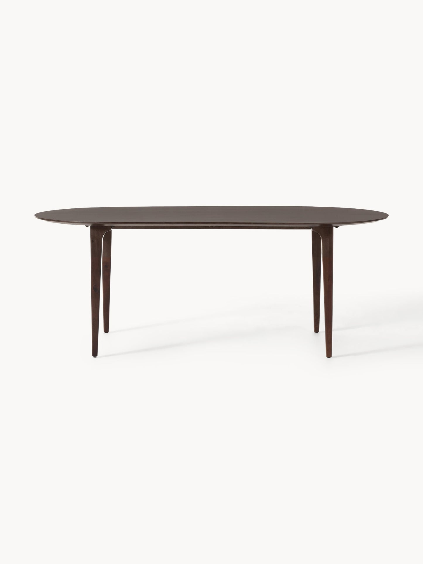Archveny Oval Mango Wood Dining Table, 200 x 100 cm