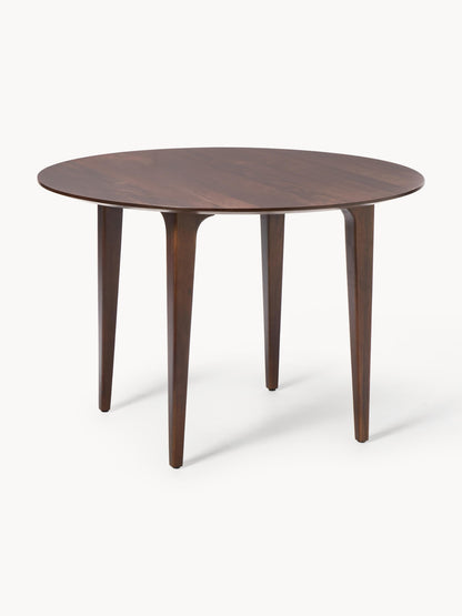 Archveny Round Mango Wood Dining Table, Ø 110 cm