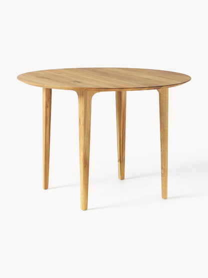 Archveny Round Oak Dining Table, Ø 110 cm