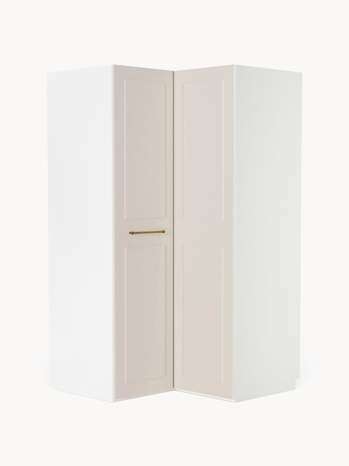 Charlmaven Modular Corner Wardrobe, 115 cm Wide
