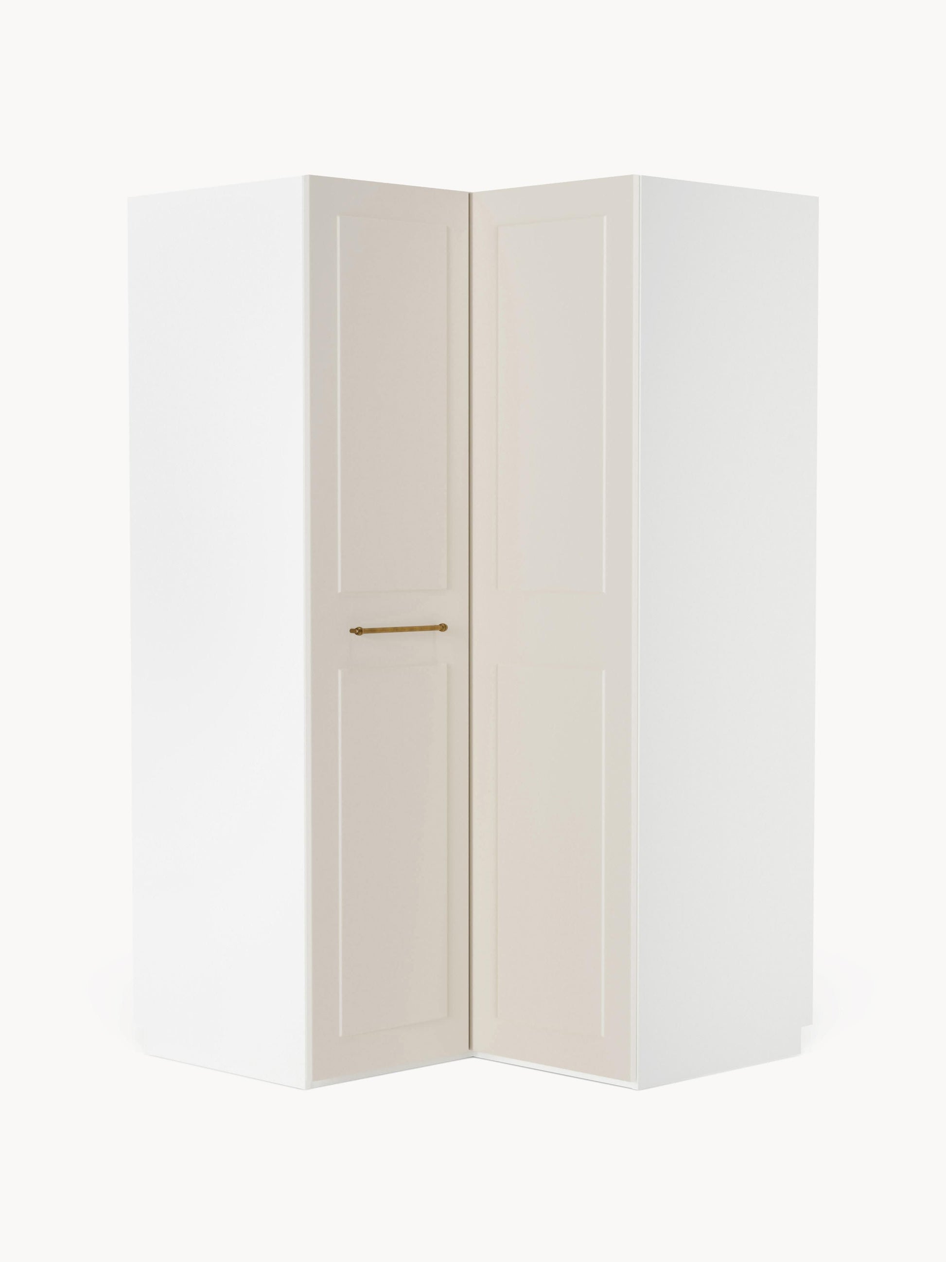 Charlmaven Modular Corner Wardrobe, 115 cm Wide