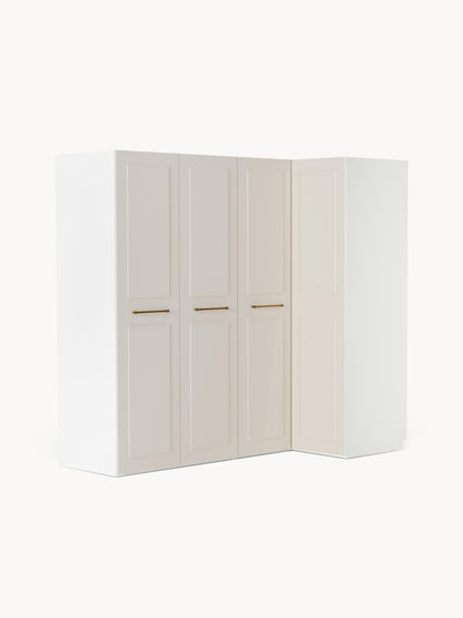 Charlmaven Modular Corner Wardrobe, 215 cm Wide, in Various Sizes