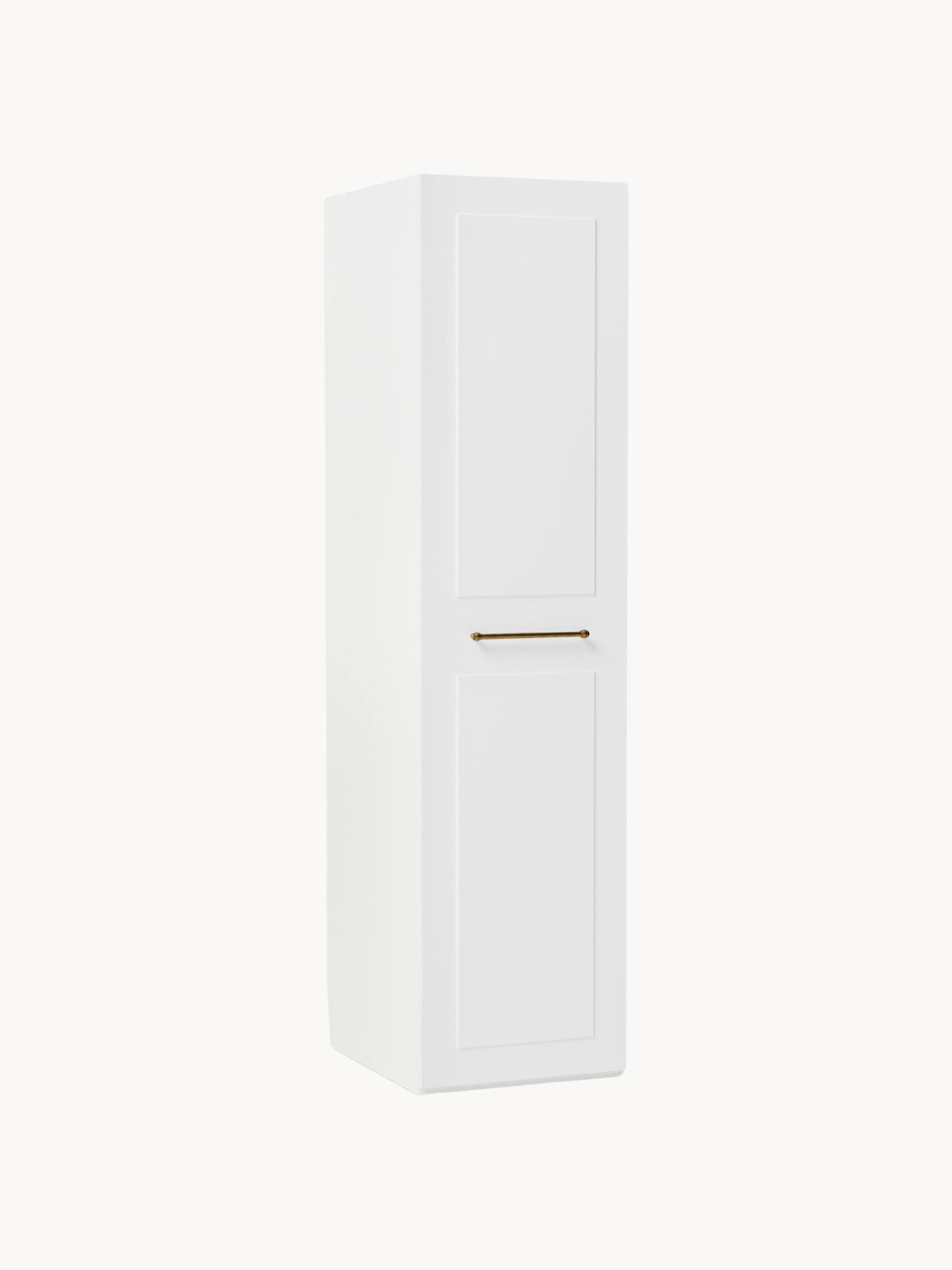 Charlmaven Modular Hinged-Door Wardrobe, 50 cm Wide, in Various Sizes