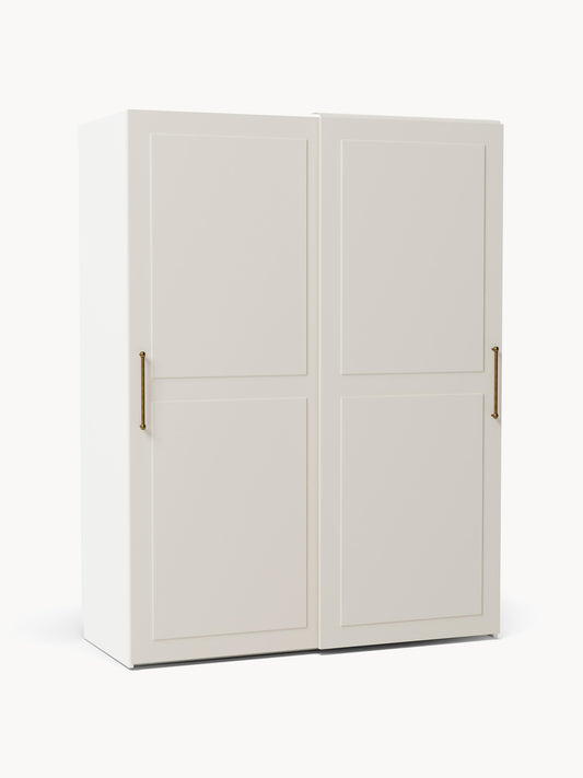 Charlmaven Modular Sliding-Door Wardrobe, 150 cm Wide, in Various Sizes