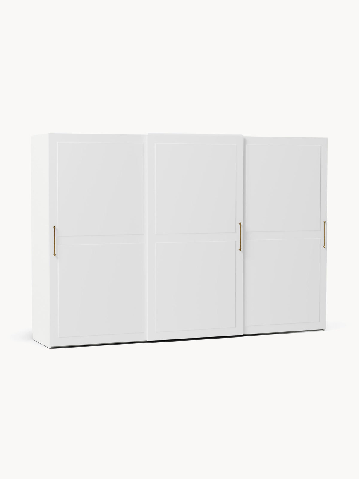 Charlmaven Modular Sliding-Door Wardrobe, 300 cm Wide, in Various Sizes