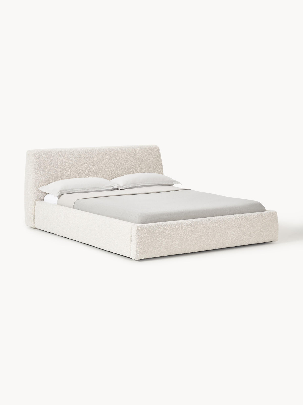Clonwyth Bouclé Upholstered Bed