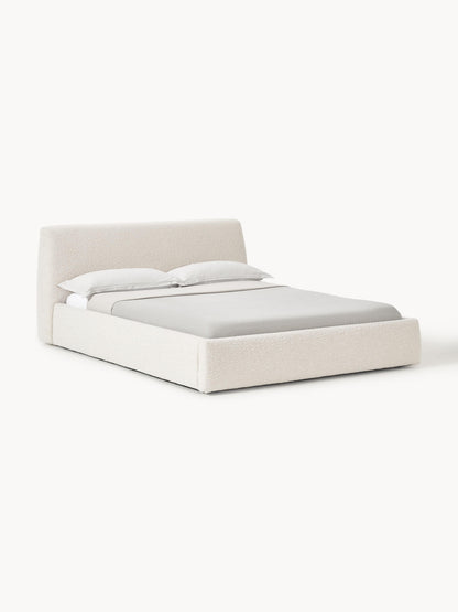 Clonwyth Bouclé Upholstered Bed