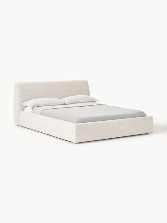 Clonwyth Bouclé Upholstered Bed