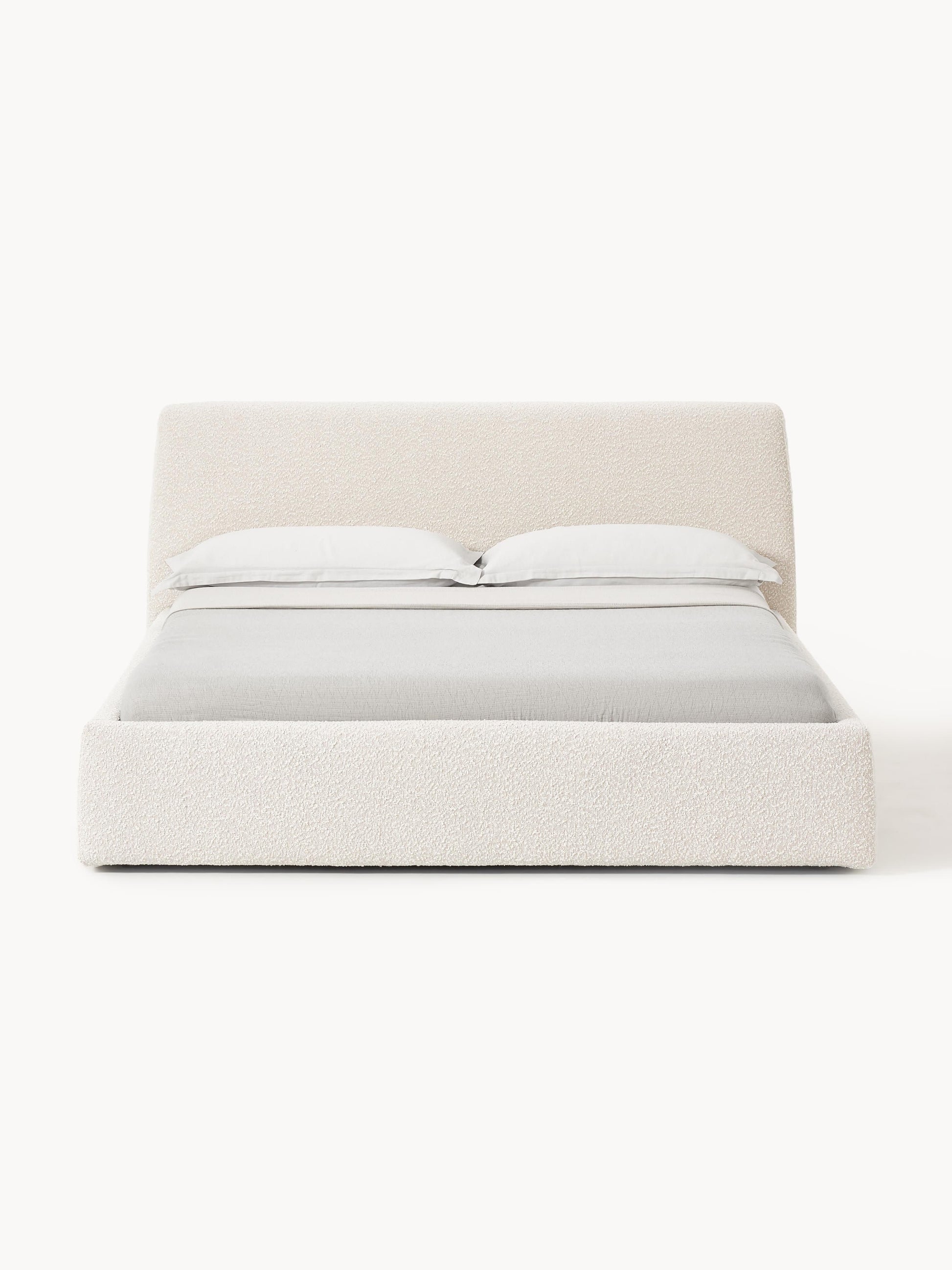Clonwyth Bouclé Upholstered Bed