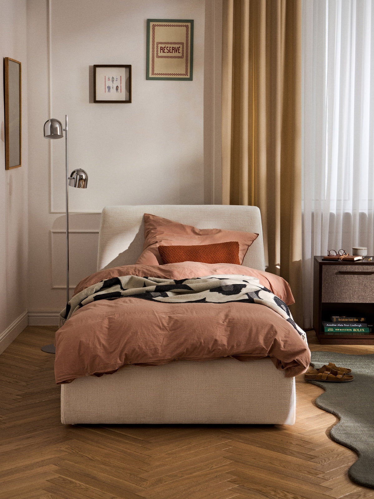 Clonwyth Single Bed, Upholstered